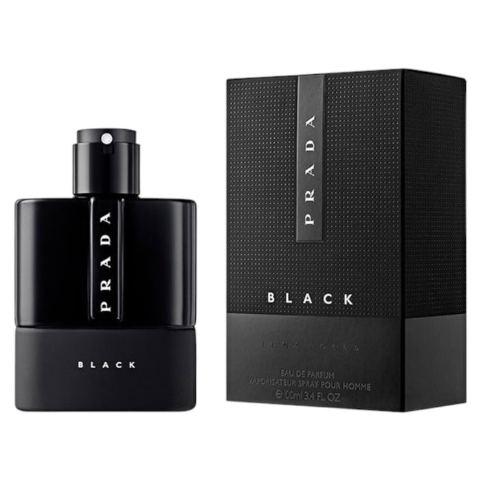 Apă de parfum Prada Luna Rossa Black, pentru bărbați, 100 ml