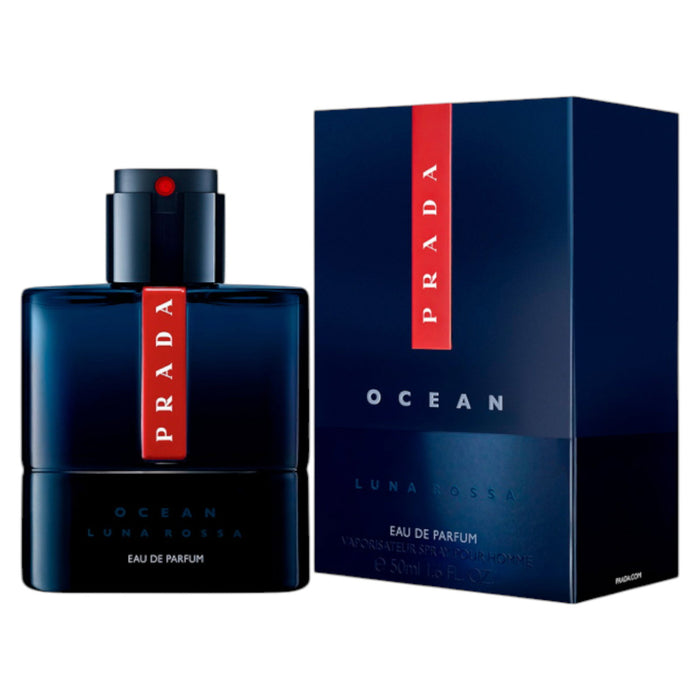 Apă de parfum Prada Luna Rossa Ocean, pentru bărbați, 50 ml