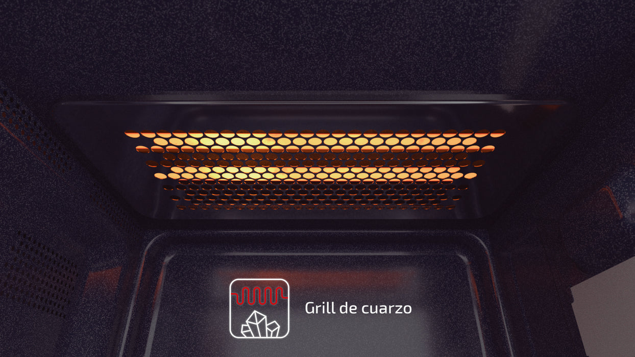 Cuptor cu microunde solo Cecotec ProClean 3030, 20 l, 700 W, 6 niveluri, negru
