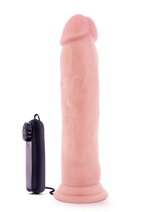 Dildo Vibrator, Blush Dr. Throb, 9.5 inch, Multivibrații