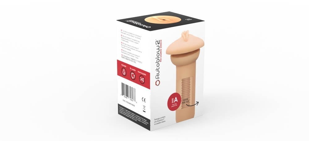 Masturbator Autoblow Sleeve, Dimensiune A, material realist