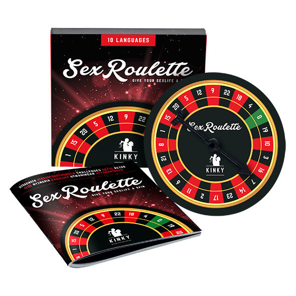 Joc de societate, Tease & Please, Sex Roulette Kinky, multicolor