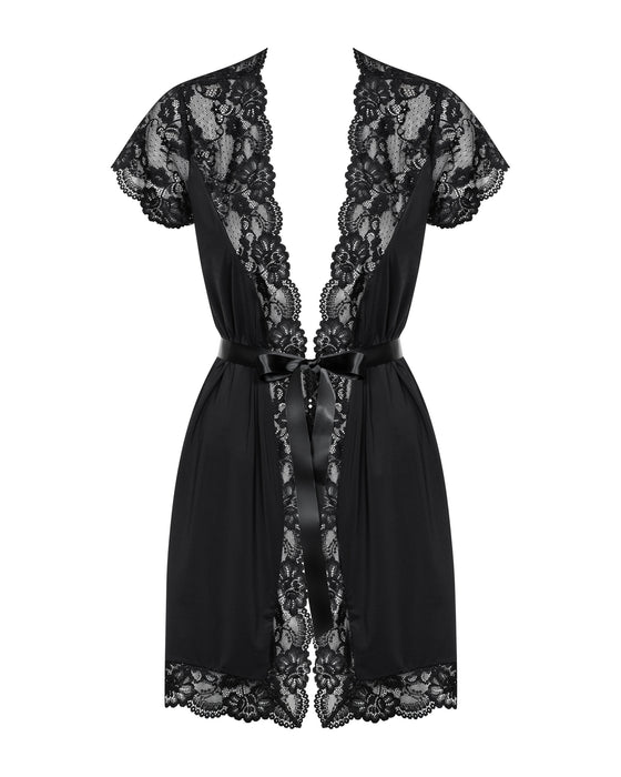Halat erotic femei, Obsessive Scape, negru, S/M