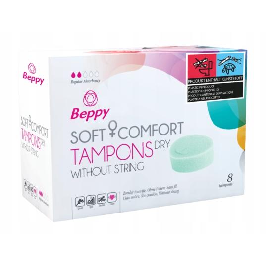 Tampoane menstruale, Beppy, Soft-Comfort, 8 bucăți
