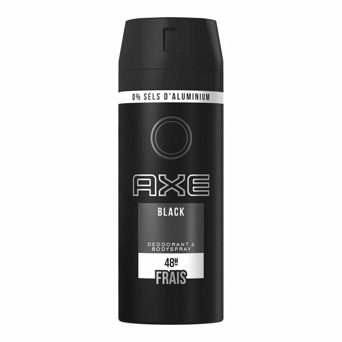 Deodorant spray, Axe Black, fără aluminiu, 150 ml