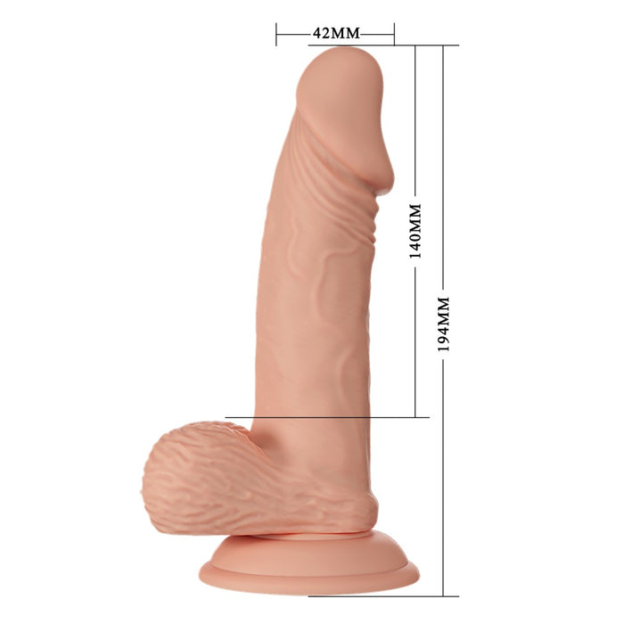 Dildo, Debra Zebulon, TPR, culoare naturală