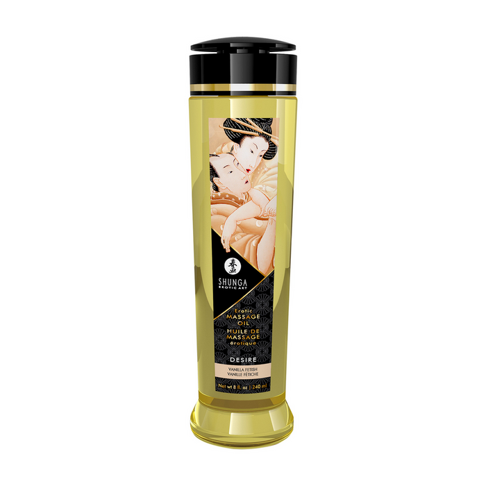 Ulei de masaj, Shunga, 240 ml, aromă vanilie