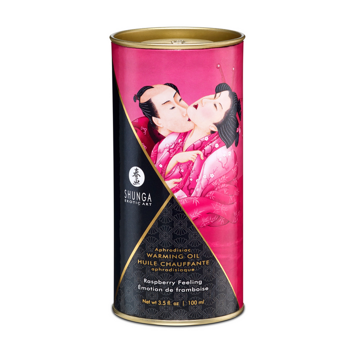 Ulei de masaj, Shunga, Raspberry Feeling, 100 ml
