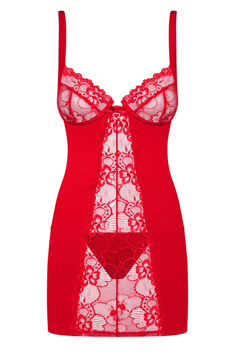 Babydoll, Obsessive Lovica, roșu, mărime L/XL