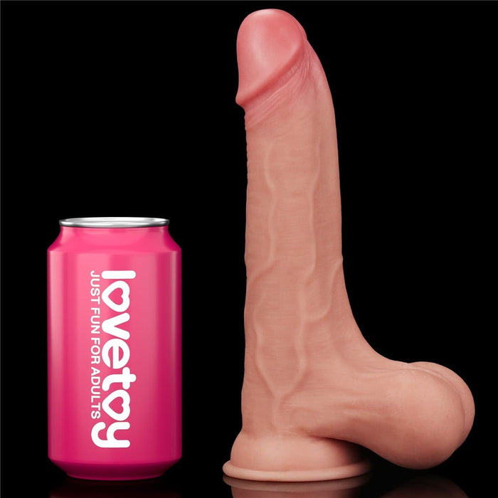 Dildo, Lovetoy, 8.5'' Dual Layer, material realist