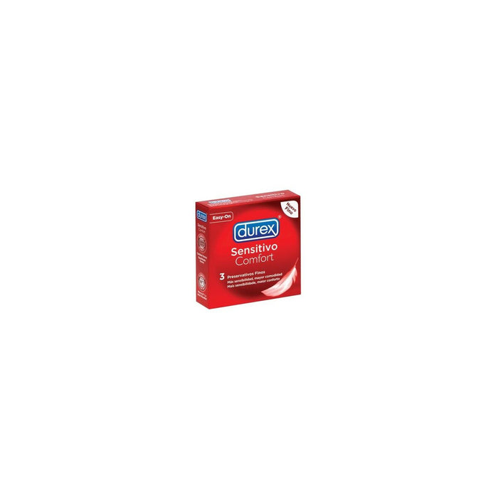 Prezervative Durex Sensitive Soft, 3 bucăți