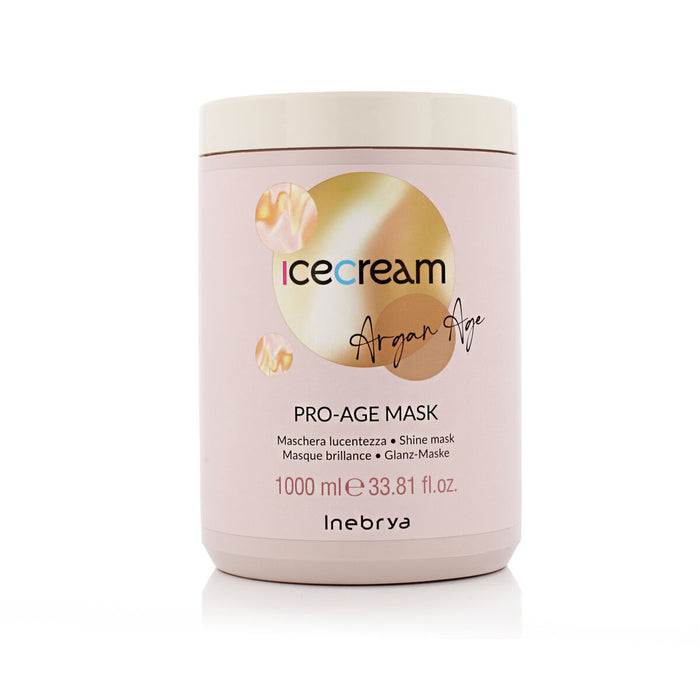 Mască de păr, Inebrya, Ice Cream Argan Age, 1000 ml