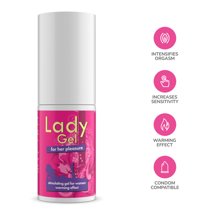 Gel stimulativ, IntimateLine, 30 ml, pentru clitoris și vagin