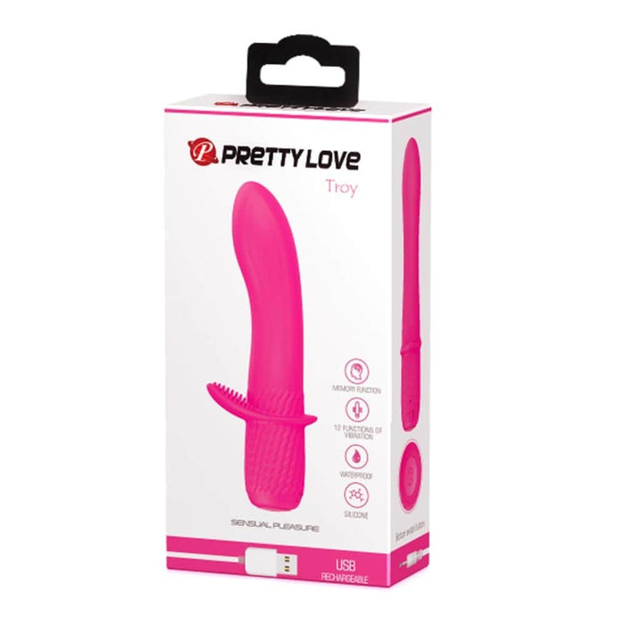 Vibrator, Pretty Love Troy, roz, 12 moduri
