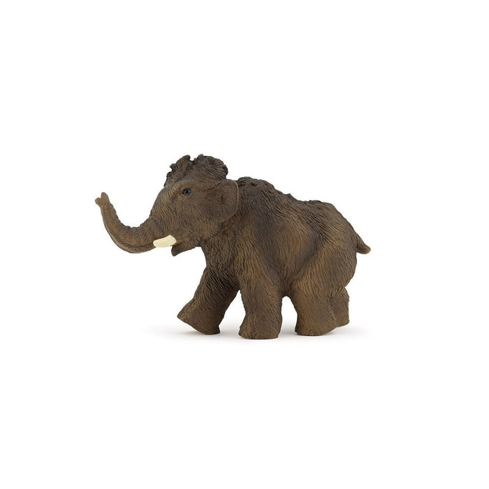 Figurină Mamut Tânăr, Papo, 11.5x4x7.5 cm, pictată manual
