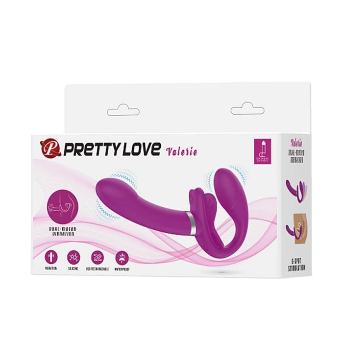 Vibrator, Pretty Love Valerie, 12 funcții, silicon, USB