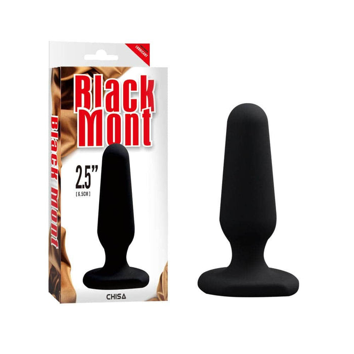 Plug anal, Chisa Novelties, silicon, negru