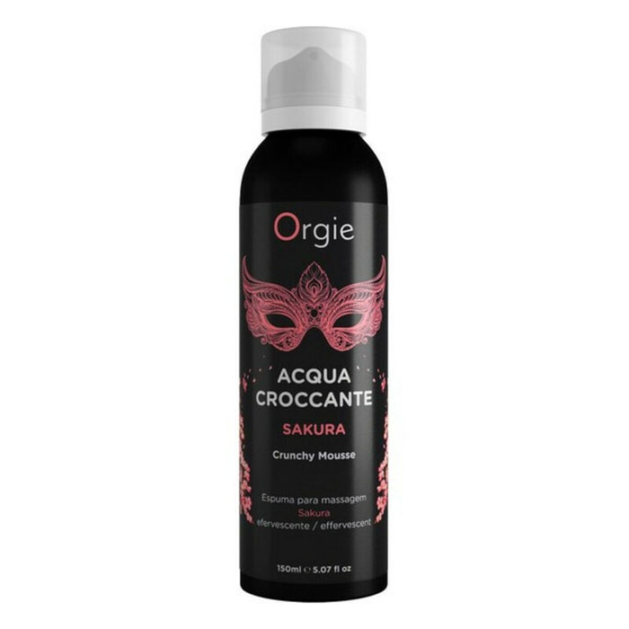 Spumă de masaj, Orgie, Crunchy Sakura, 100 ml