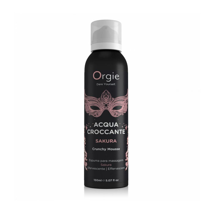 Spumă de masaj, Orgie, Crunchy Sakura, 100 ml