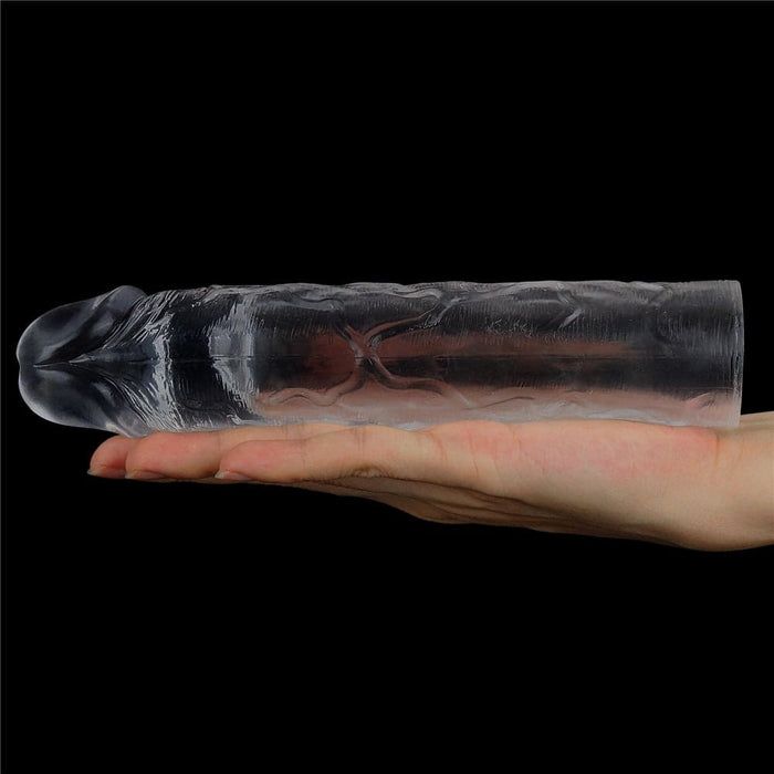 Sleeve penis, Lovetoy, extensie 5 cm, transparent