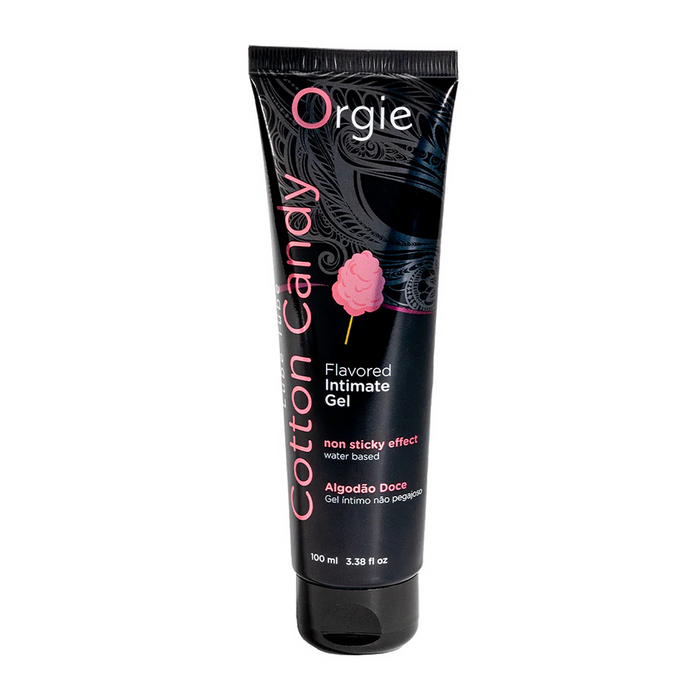 Lubrifiant pe bază de apă, Orgie, Lube Tube, aromă vată de zahăr, 100 ml