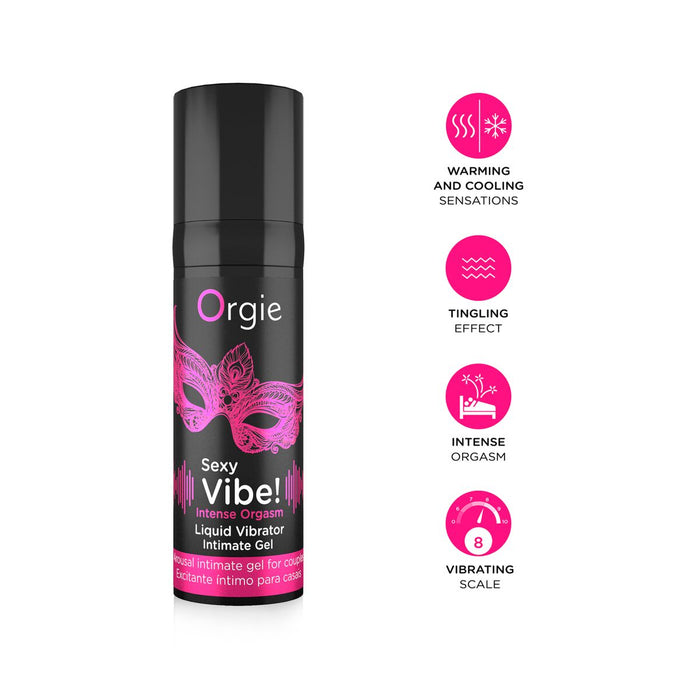 Gel stimulent, Orgie, Intense Orgasm, 15 ml