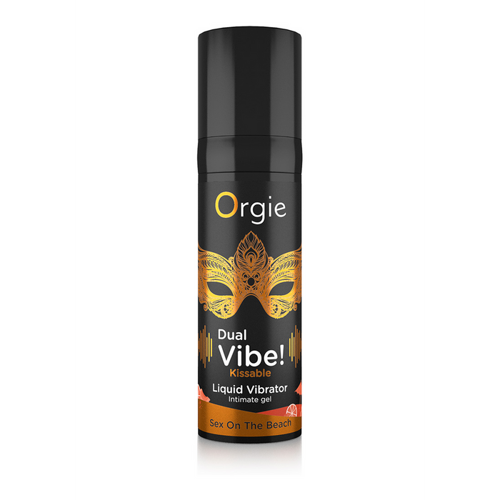 Gel vibrator, Orgie Dual Vibe, 15 ml