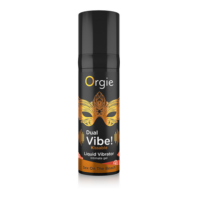 Gel vibrator, Orgie Dual Vibe, 15 ml