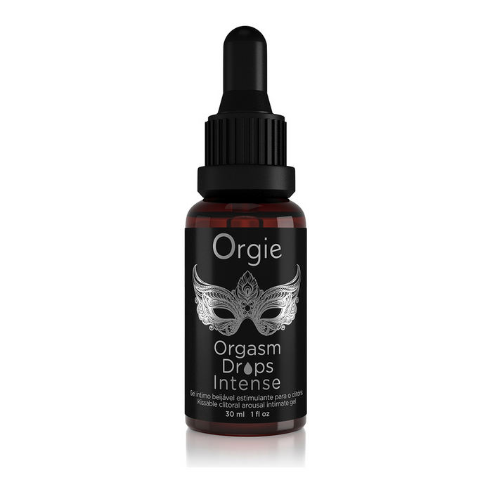 Picături stimulante, Orgie, Intense, 30 ml, aromă măr roșu