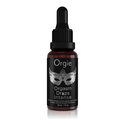 Picături stimulante, Orgie, Intense, 30 ml, aromă măr roșu