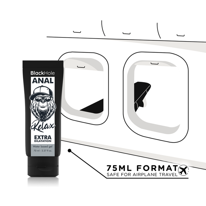 Gel anal, Black Hole, pe bază de apă, 70 ml