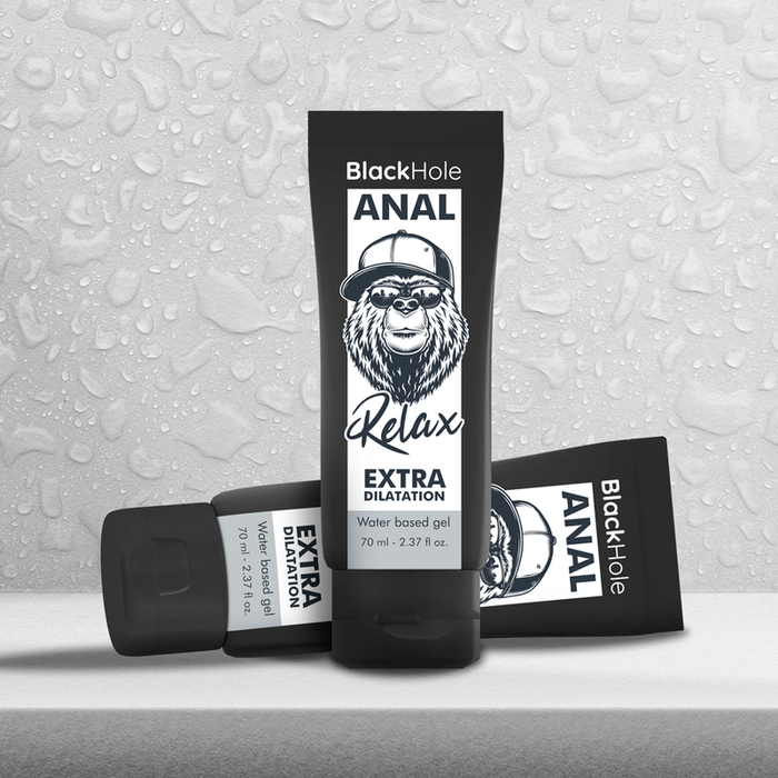 Gel anal, Black Hole, pe bază de apă, 70 ml