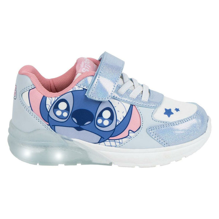 Pantofi sport copii Echos Stitch albastru deschis