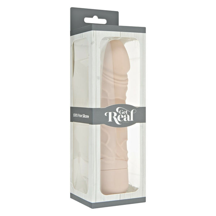 Vibrator clasic, Toyjoy Get Real, 20,1 cm, silicon