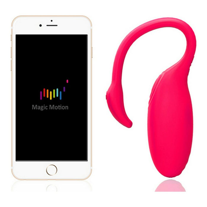Vibrator Smart, Magic Motion Flamingo, roz, silicon ergonomic
