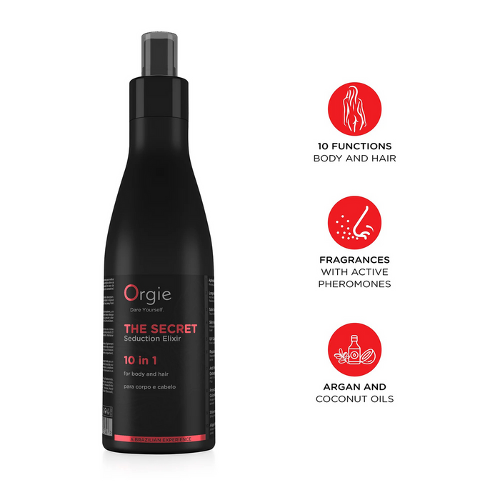 Loțiune piele și păr, Orgie, feromoni, 200 ml