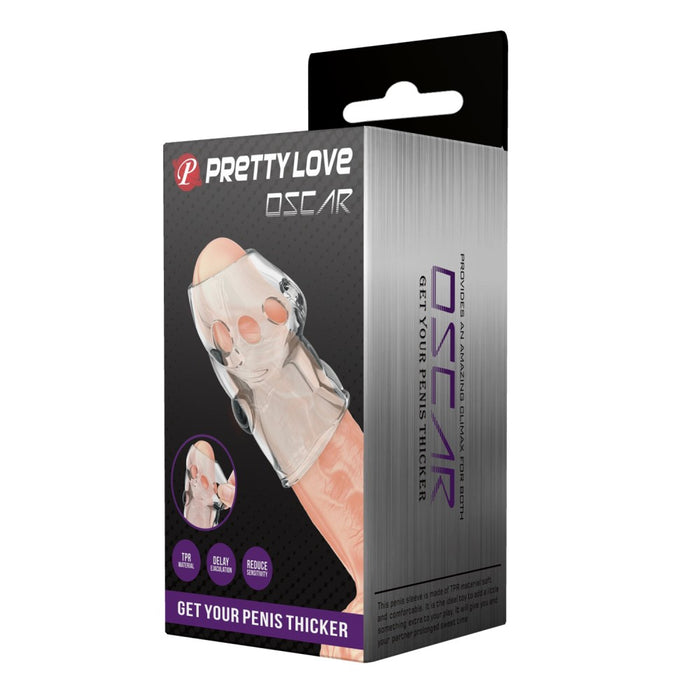 Sleeve pentru Penis, Pretty Love Oscar, TPR, elastic