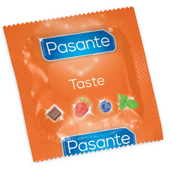 Prezervative aromate, Pasante Taste, 3 bucăți, diverse arome
