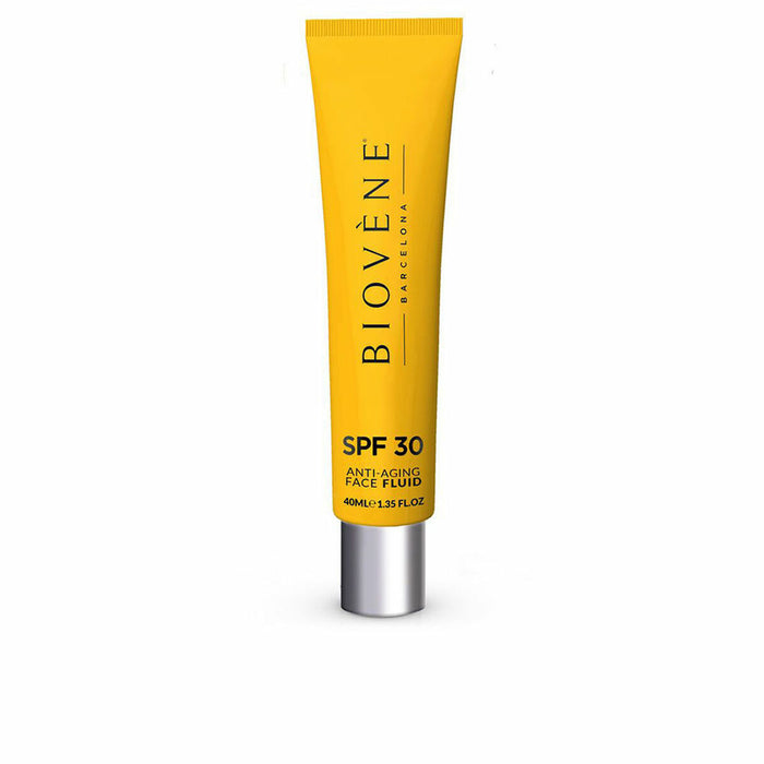 Fluid facial, Biovène, Hyaluronic SPF30, anti-îmbătrânire, 40 ml