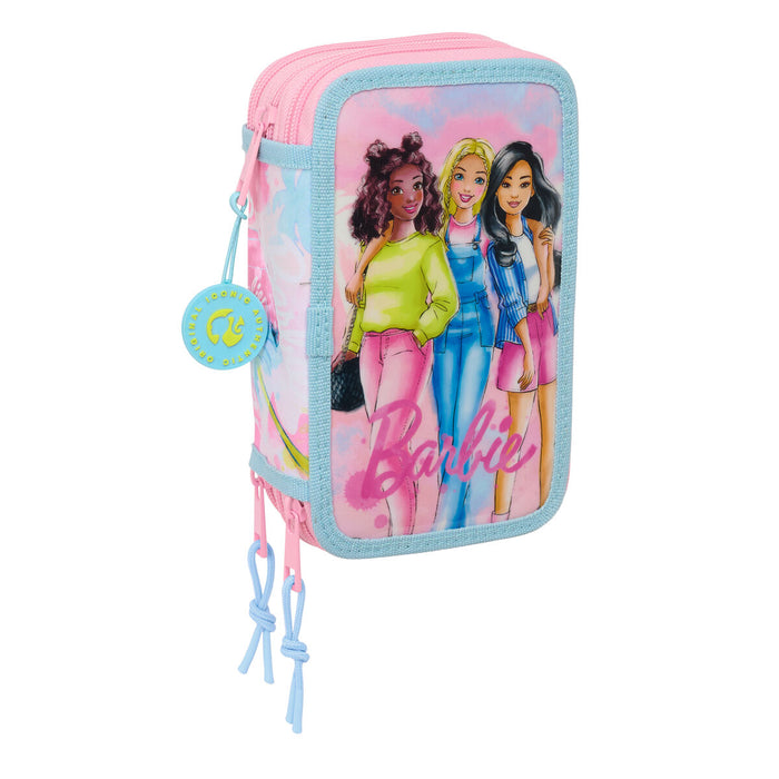 Penar școlar, Fournier, Barbie Painterly Pink, 37 piese