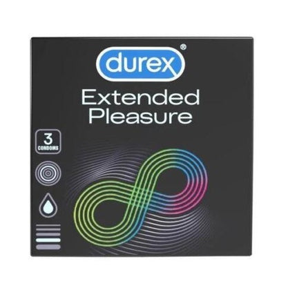 Prezervative, Durex, Extended Pleasure, 3 bucăți