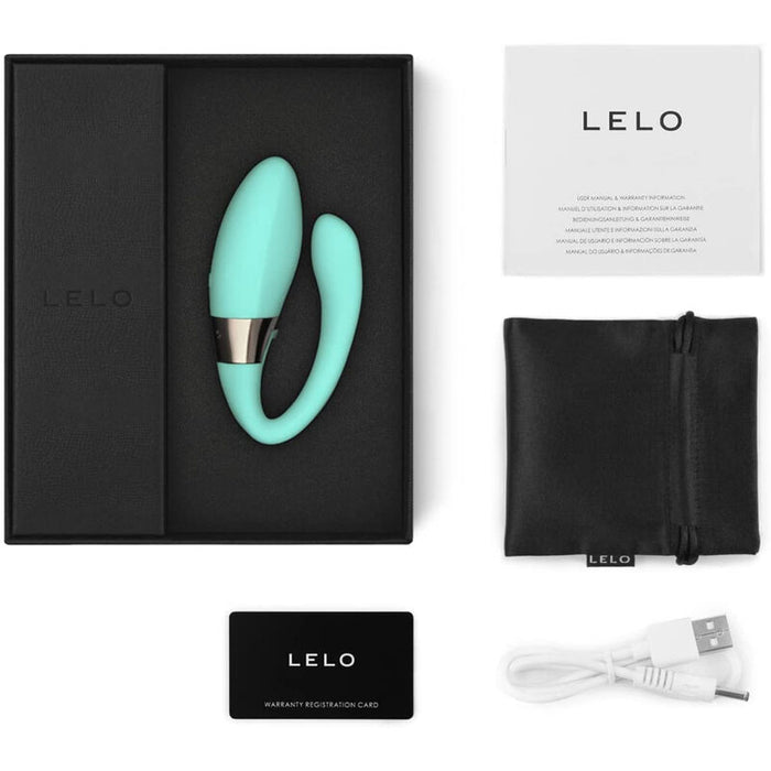 Masajer cuplu, LELO Tiani Harmony, verde aqua