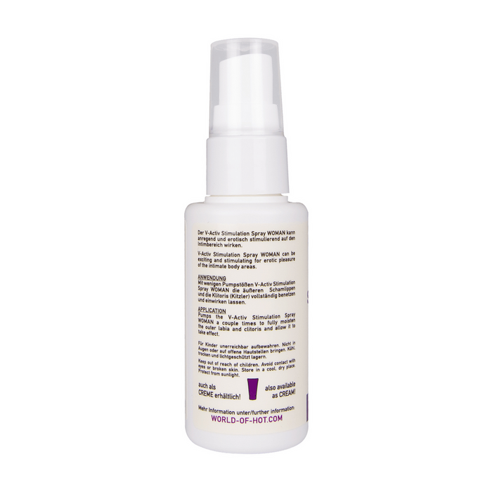 Spray stimulare femei, HOT V-Activ, 50 ml