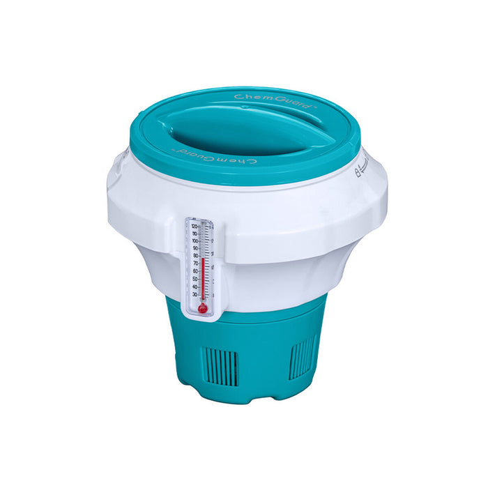 Dozator clor Bestway cu termometru, plastic durabil, 11x16 cm