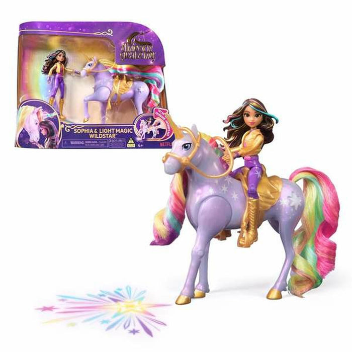 Accesorii căsuțe de păpuși, Spin Master, Sophia Unicornio, multicolore, 4 unități