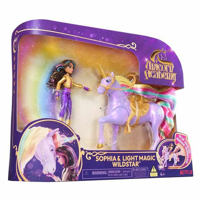 Accesorii căsuțe de păpuși, Spin Master, Sophia Unicornio, multicolore, 4 unități