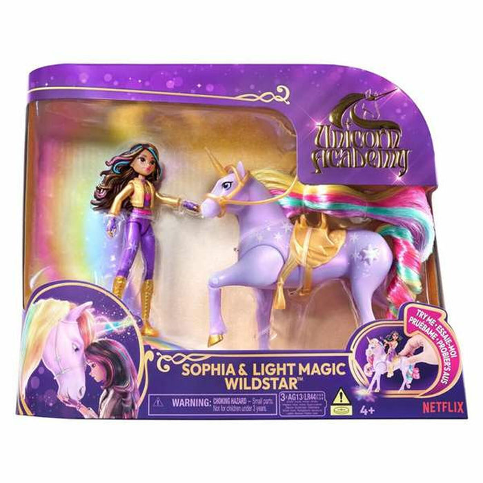 Accesorii căsuțe de păpuși, Spin Master, Sophia Unicornio, multicolore, 4 unități