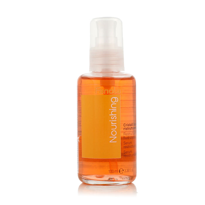Ser nutritiv pentru păr, Fanola, Nourishing Crystal Liquid, 100 ml