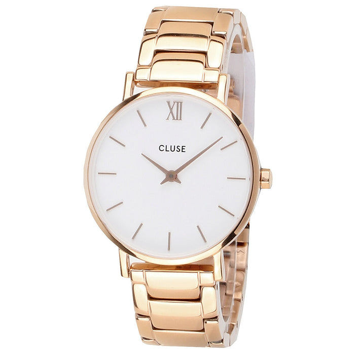 Ceas damă, Cluse, CW0101203027, cadran alb, Ø 33 mm