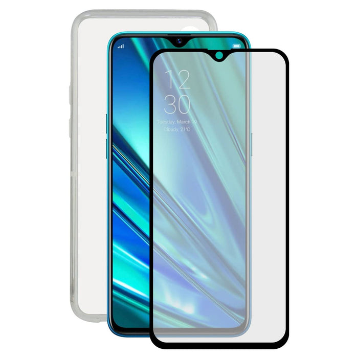 Husă telefon mobil, Realme X2, silicon, negru